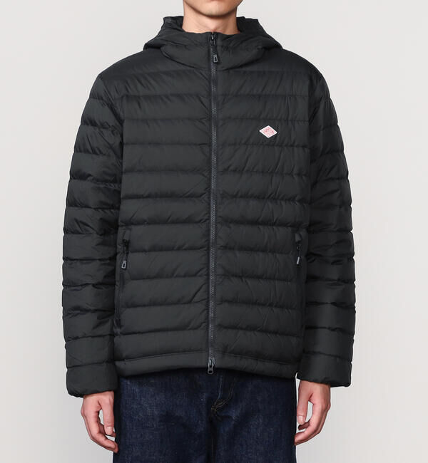 DANTON「DANTON | ナイロンタフタ フードダウンジャケット MEN」|ダウン|