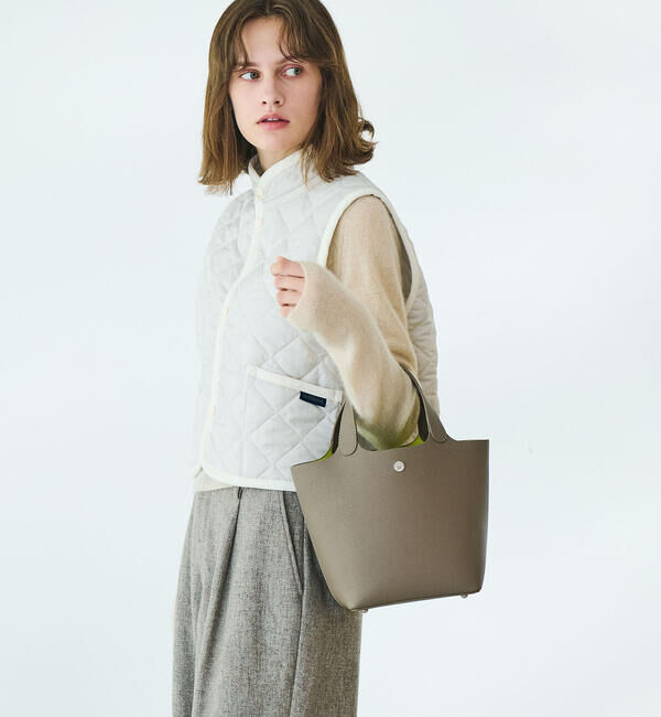 ORCIVAL「ORCIVAL | ダブルフェイス レザーハンドバッグ」|トートバッグ|