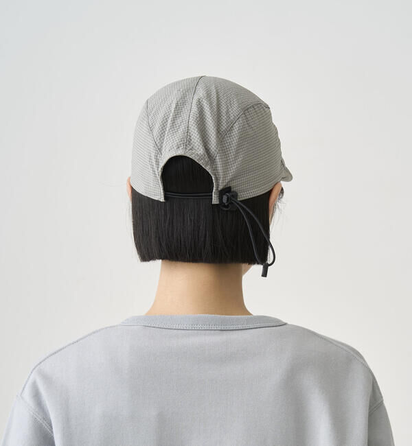 ORCIVAL「ORCIVAL | サッカーギンガム ジェットキャップ UNISEX」|キャップ・キャスケット|