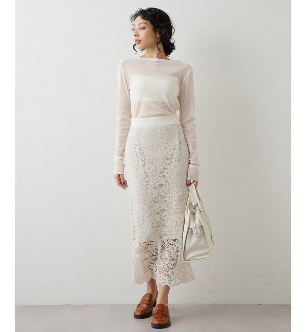  「フロッキーバックシャンカットソー」|Tシャツ・カットソー|