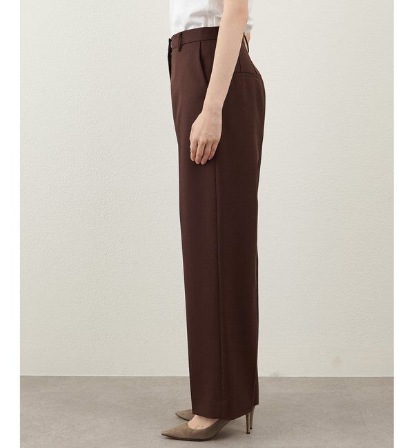  「平織りセンタープレスパンツ」|チノ|