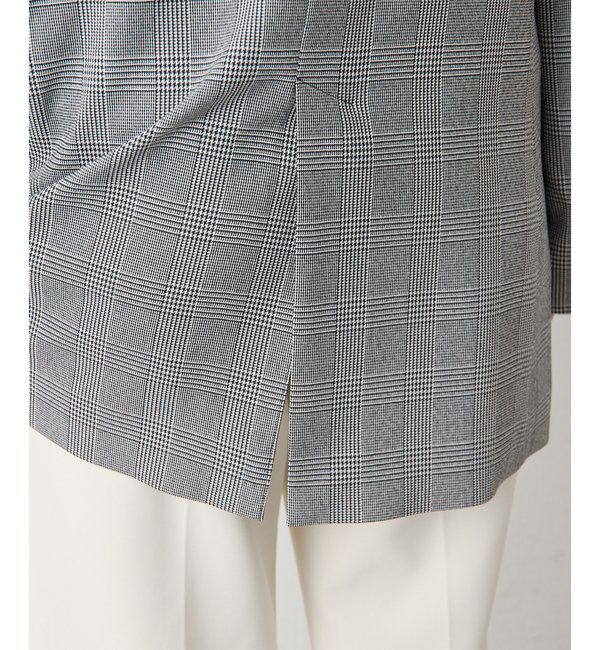 THE PAUSE「【THE PAUSE】チェックダブルジャケット」|テーラードジャケット|