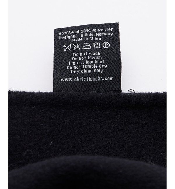  「【Christian AKS】Wool Fringe Stole」|マフラー|