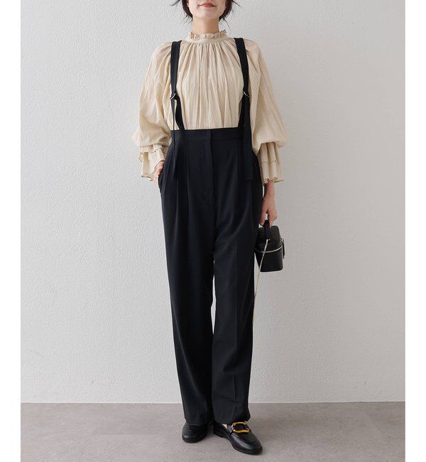  「カフスギャザーブラウス」|シャツ・ブラウス|