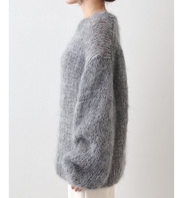  「ハンドクルーニットプルオーバー」|ニット・セーター|
