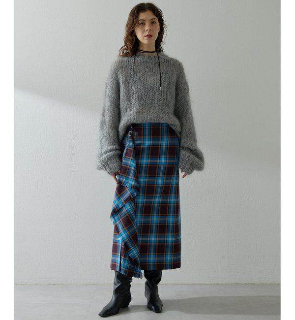  「ハンドクルーニットプルオーバー」|ニット・セーター|