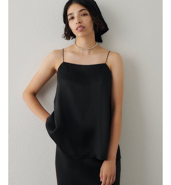  「サテンキャミソール」|シャツ・ブラウス|