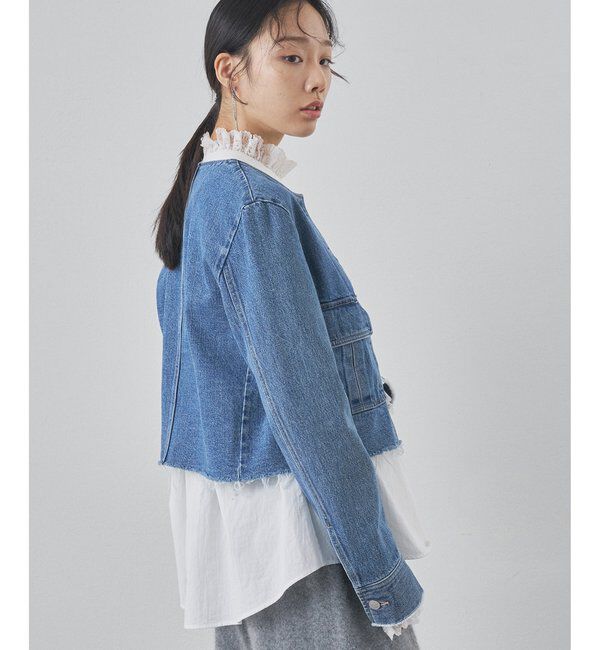  「デニムクルージャケット」|デニムジャケット|