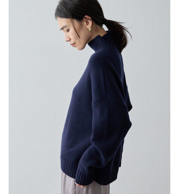 Drawing Numbers「【Drawing Numbers】接結ルーズタートルニット」|ニット・セーター|