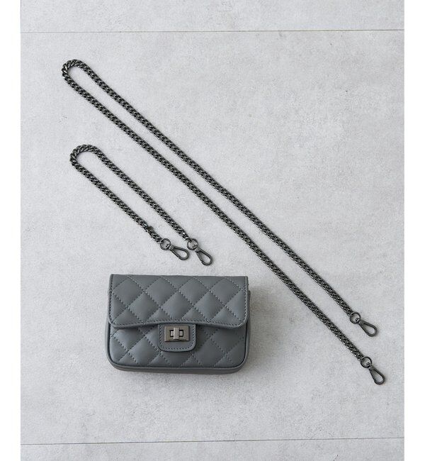 Hoaw.「【Hoaw.】チェーンミニバッグ」|トートバッグ|