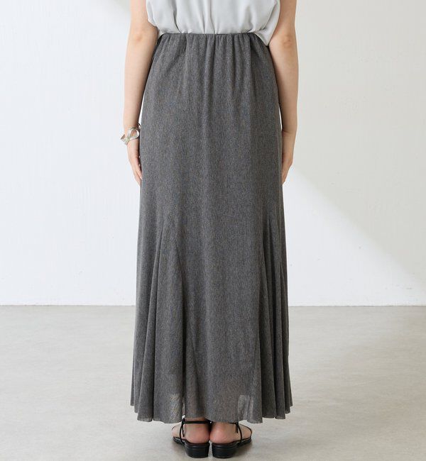  「フロッキーチュールフレアースカート」|スカート|