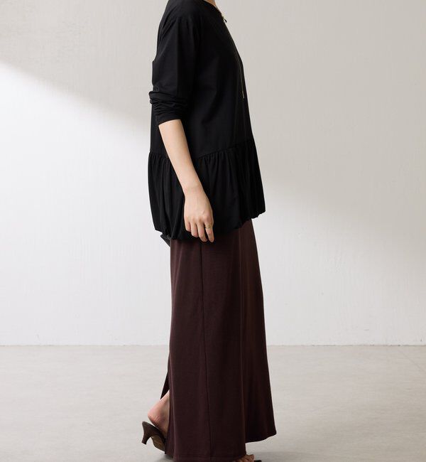  「裾バルーンロンT」|Tシャツ・カットソー|