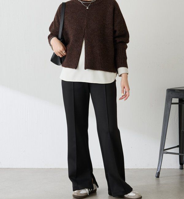  「ヤクライクショートニット」|ニット・セーター|