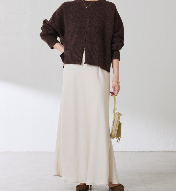  「ヤクライクショートニット」|ニット・セーター|