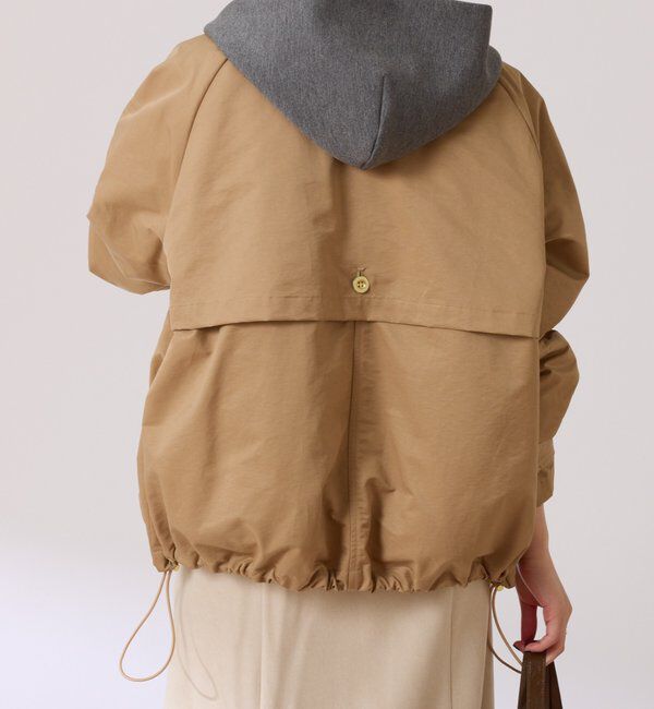  「ライナー付きスタンドネックブルゾン」|キュロット|