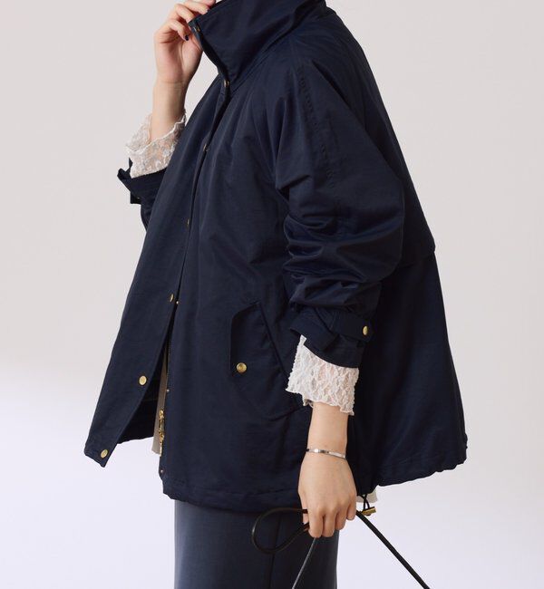  「ライナー付きスタンドネックブルゾン」|キュロット|