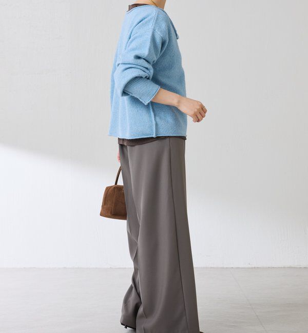  「2WAYヘンリーネックニット」|ニット・セーター|