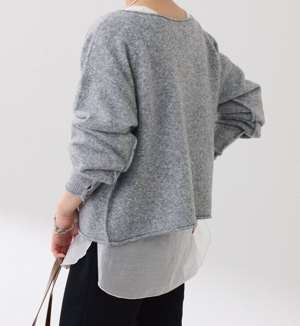  「2WAYヘンリーネックニット」|ニット・セーター|