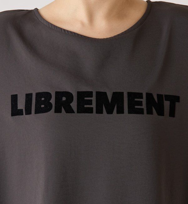  「フロッキーロゴ袖リブロンT/Tブラウス」|Tシャツ・カットソー|