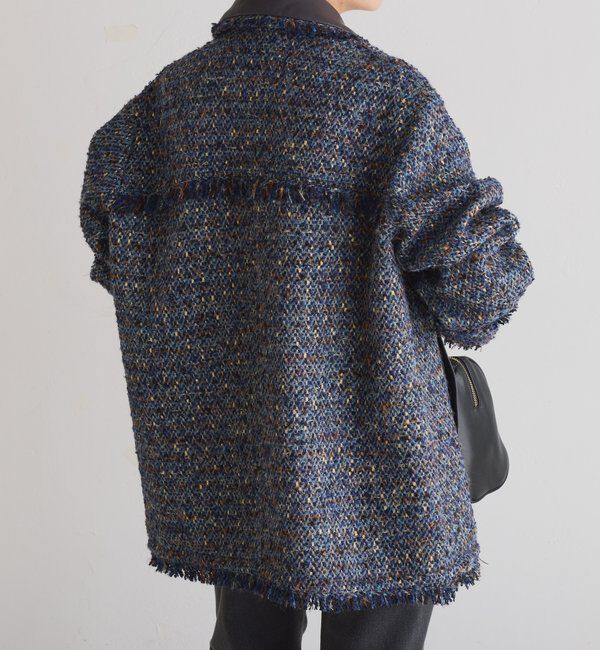  「ツイードカバーオールジャケット」|ベスト・ジレ|