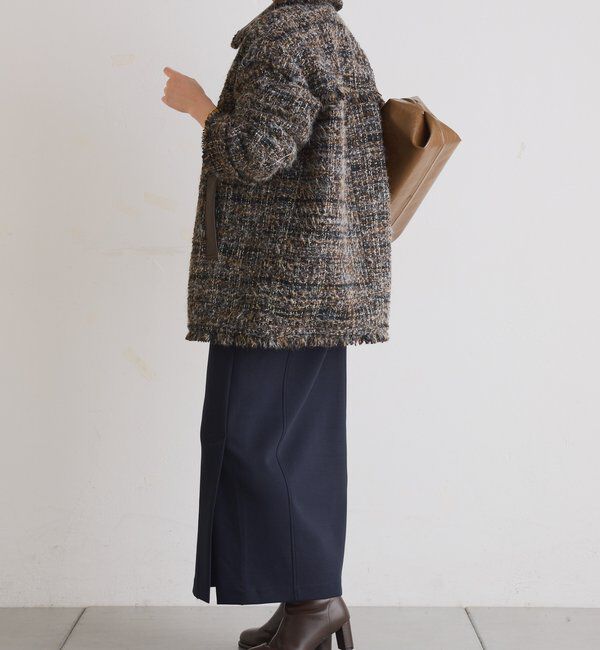  「ツイードカバーオールジャケット」|ベスト・ジレ|