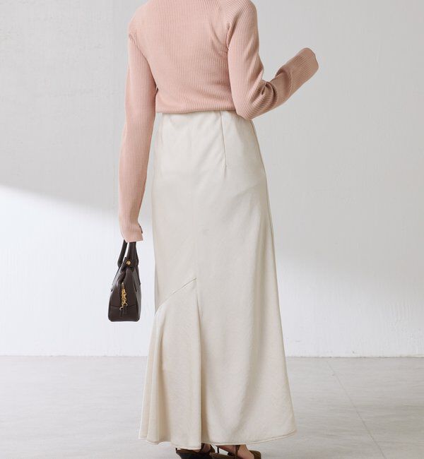  「深スクエアリブニット」|ニット・セーター|