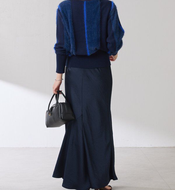  「【IDE監修大きめサイズ/WEB限定リバイバル】サテンマーメイドスカート」|スカート|