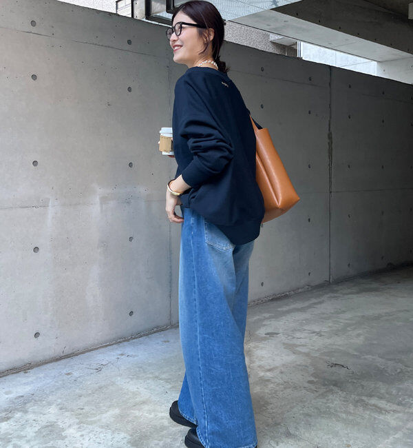  「【新色追加】【インフルエンサー OKOCHI企画】ハーフジップスウェット」|Tシャツ・カットソー|