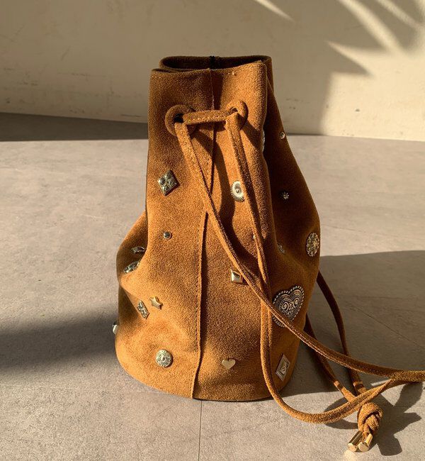  「スエードスタッズドロストバッグ」|トートバッグ|