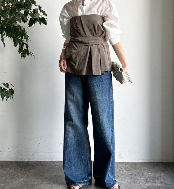  「アシメタックビスチェ」|シャツ・ブラウス|