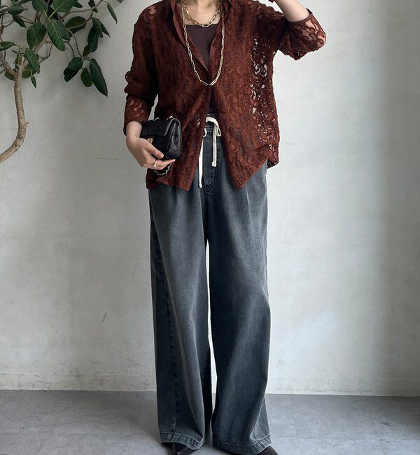  「フロッキーレースシャツ」|シャツ・ブラウス|