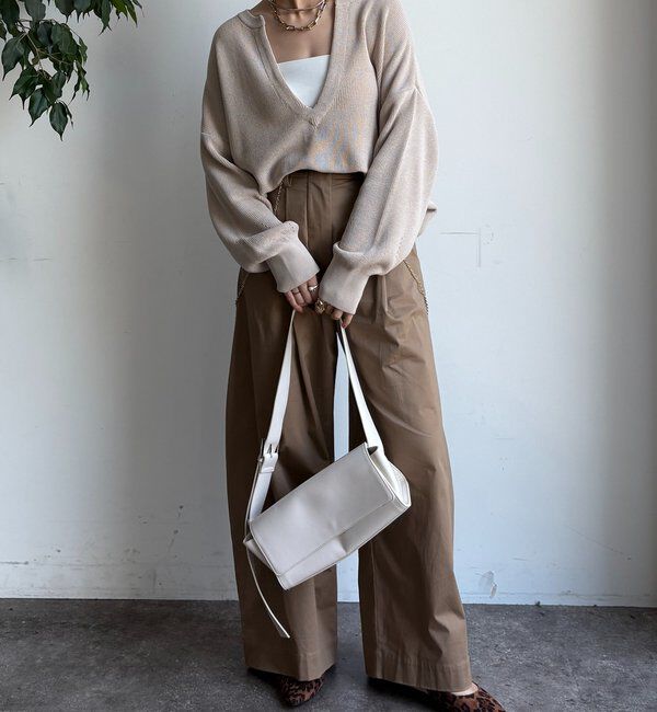  「スキッパープルオーバー」|ニット・セーター|