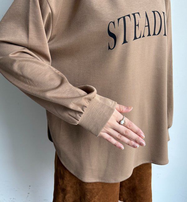  「前後ロゴポンチョプルオーバー」|Tシャツ・カットソー|