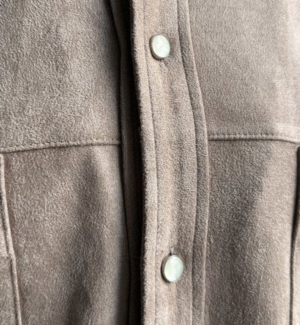  「スウェードシャツ」|シャツ・ブラウス|