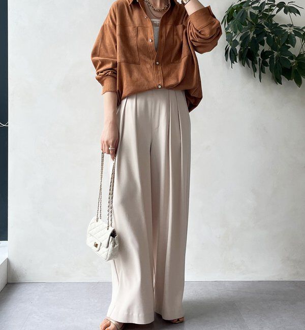  「スウェードシャツ」|シャツ・ブラウス|