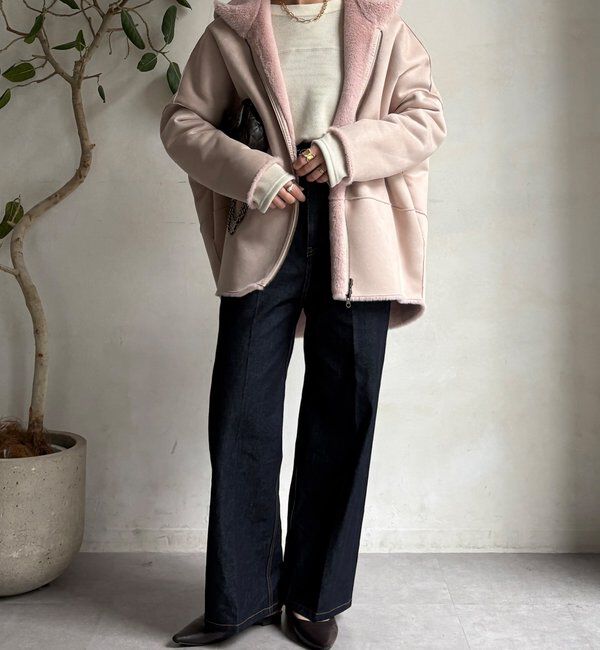  「リバーシブルフェイクムートンコート」|その他|