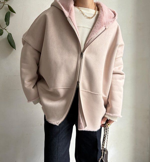  「リバーシブルフェイクムートンコート」|その他|