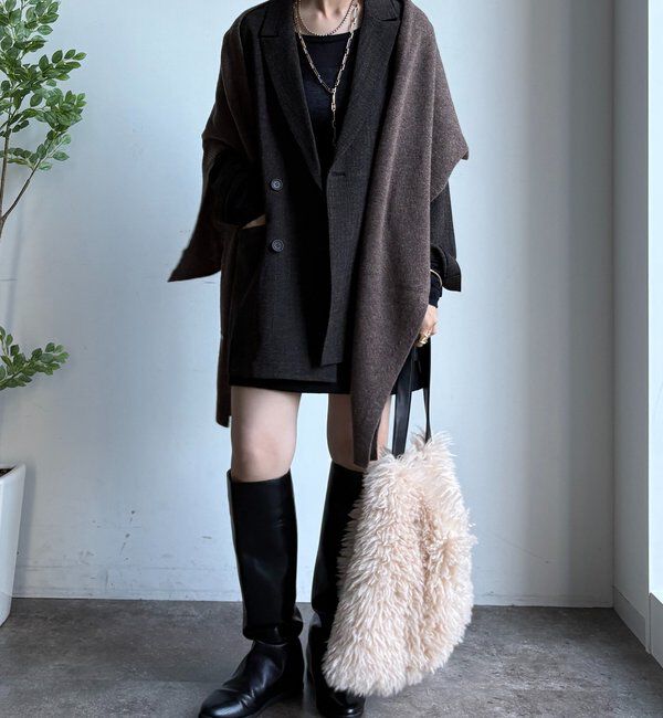  「ウールマルチWAYストール」|マフラー|