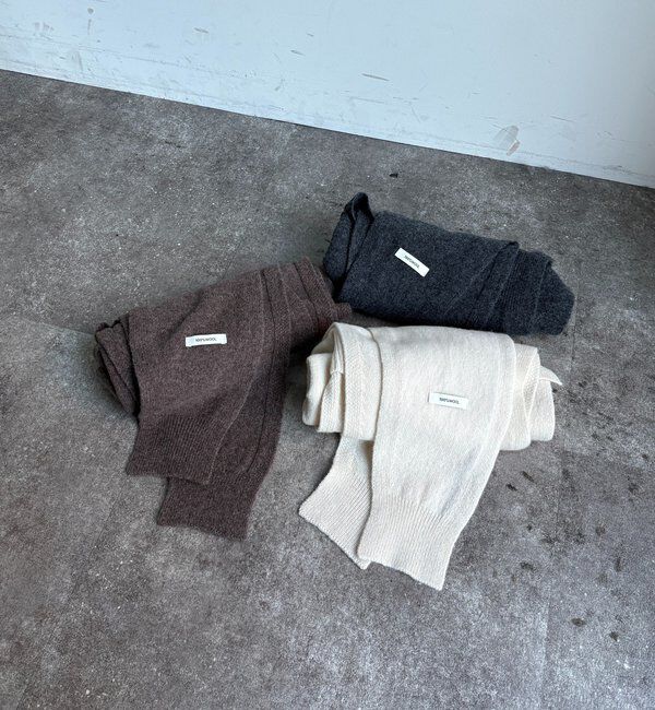  「ウールマルチWAYストール」|マフラー|