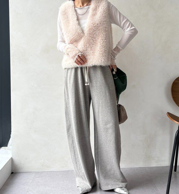  「レースチュール切替シアーTEE」|Tシャツ・カットソー|