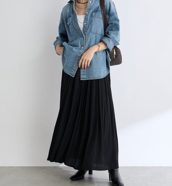  「【ベストセラー】【MONN.:.(モン)】ビッグデニムシャツ」|シャツ・ブラウス|