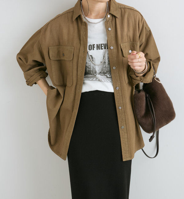  「【ベストセラー】【MONN.:.(モン)】ビッグデニムシャツ」|シャツ・ブラウス|