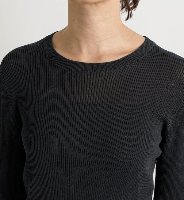  「【MONN.:.(モン)】RIB KNIT」|ニット・セーター|