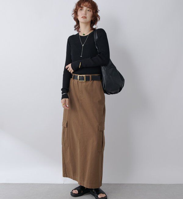  「【MONN.:.(モン)】RIB KNIT」|ニット・セーター|