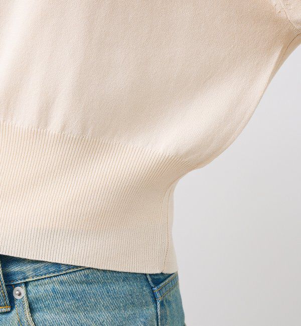  「【大人のこなれ感】ZIPニットカーディガン」|カーディガン|