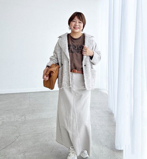  「【インフルエンサーYossshiiii企画】ボアライクコーディガン」|カーディガン|