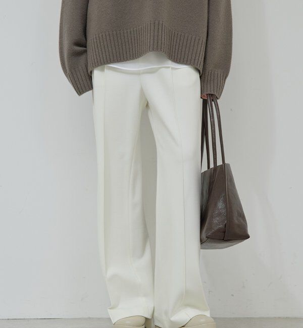  「【楽ちん&times;美脚】【セットアップ対応】ポンチスラックス」|チノ|