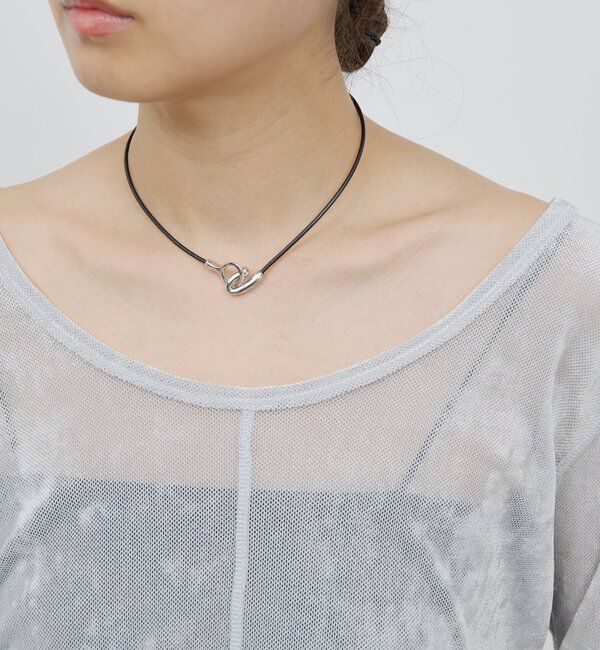  「レザーコードチョーカー」|リング|