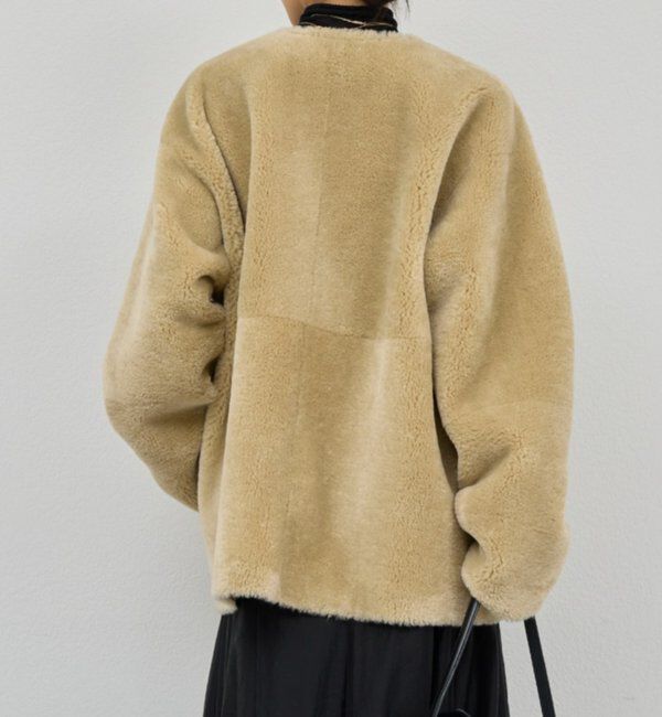  「【2way】リバーシブルフェイクムートンコート」|その他|