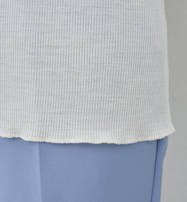  「【新色を加えてリバイバル】リブタートルカットソー」|Tシャツ・カットソー|